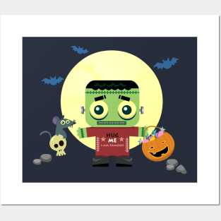 Frankie Halloween Posters and Art